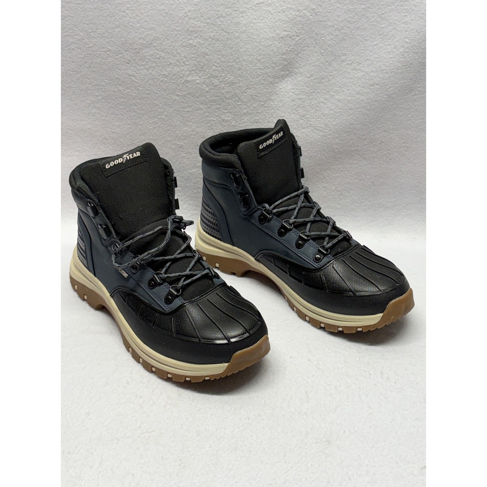Goodyear Arcadia Navy Water Resistant Duck Boots Mens 10.5 GY212812